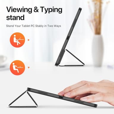 DUX DUCIS Domo iPad Air 13 (2024) Trefoldet stativ - Sort
