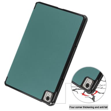 Nokia T21 Tri-fold Stand Wake/Sleep Cover Tablet-etui - Grøn