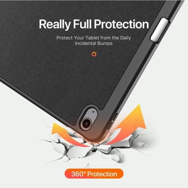 DUX DUCIS Domo iPad Air 13 (2024) Trefoldet stativ - Sort