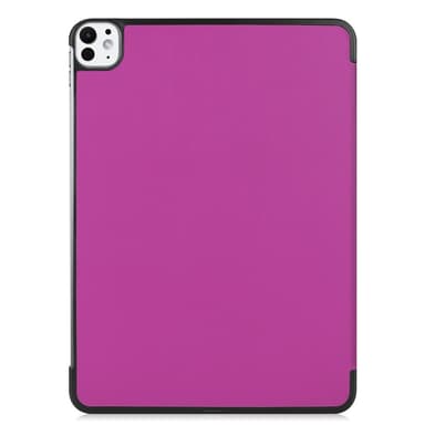 Til iPad Pro 11 (2024) Etui Tre-fold Stativ Tablet Cover - Lilla