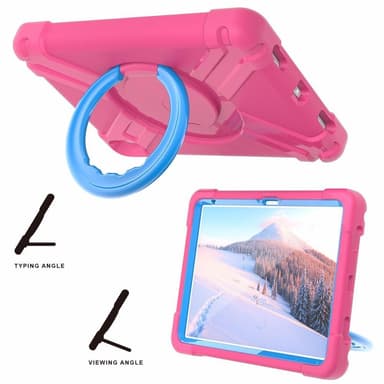 Til iPad 10.9 (2022) 360-graders rotationsstativ-tabletcover Anti-faldbeskyttelse