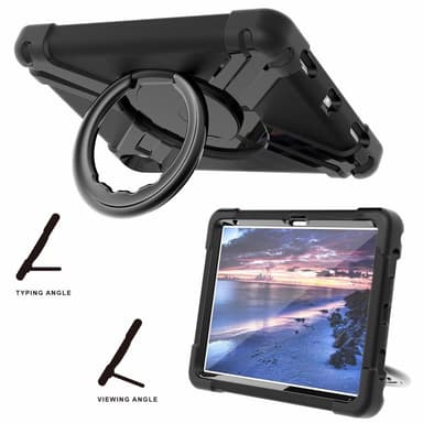 Til iPad 10.9 (2022) 360-graders rotationsstativ-tabletcover Anti-faldbeskyttelse