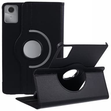 360 graders roterende etui til Lenovo Tab M11 - Sort