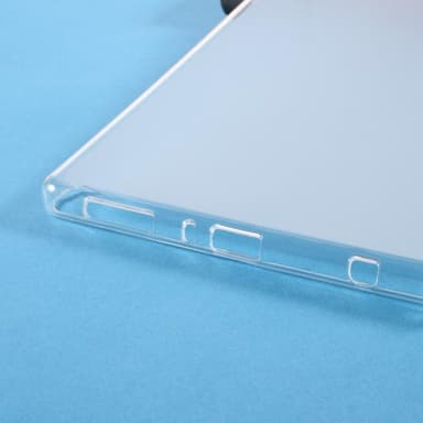 Samsung Galaxy Tab A7 Lite Klar Gennemsigtig TPU Cover Taske Skal