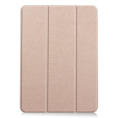 Til iPad Air 11 (2024) Etui Tre-fold Stativ Tablet Cover - Guld