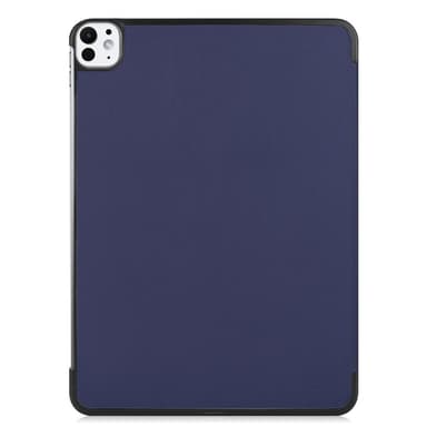 Til iPad Pro 11 (2024) Etui Tre-fold Stativ Tablet Cover - MørkBlå