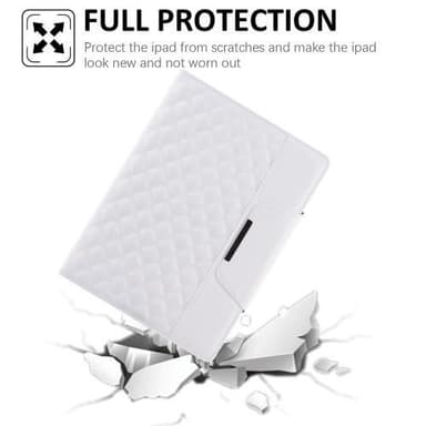 Til iPad 10.9 2022 Gen 10 Broderigitter Tabletcover