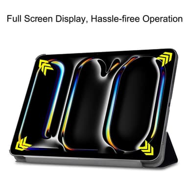 Til iPad Pro 11 (2024) Etui Tre-fold Stativ Tablet Cover - Don't