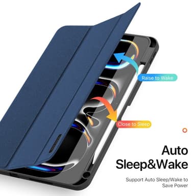 DUX DUCIS Domo iPad Pro 11 (2024) Trefoldet stativ - Blå
