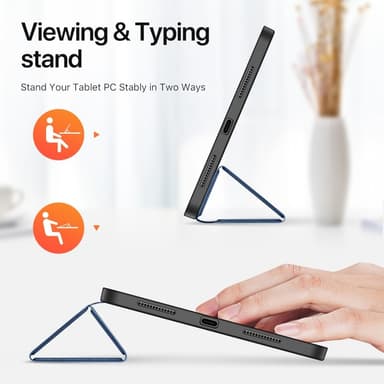 DUX DUCIS Domo iPad Pro 11 (2024) Trefoldet stativ - Blå