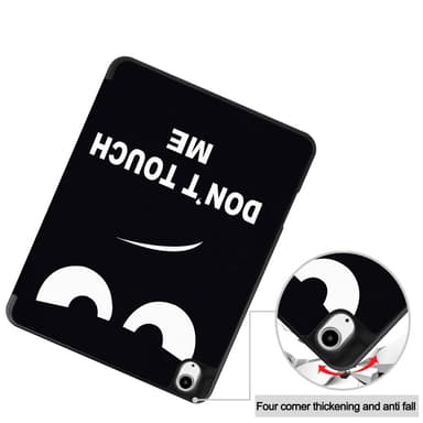 Til iPad Air 13 (2024) Etui Tre-fold Stativ Tablet Cover med Pen Holder - Don't Touch