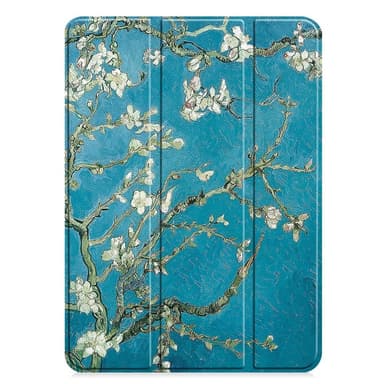 Til iPad Pro 11 (2024) Etui Tre-fold Stativ Tablet Cover - Blossom