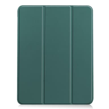 Til iPad Air 11 (2024) Etui Tre-fold Stativ Tablet Cover - Grøn