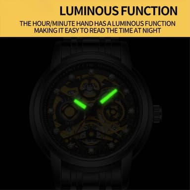 Herrearmbåndsur Armbåndsur WLISTH S518 Quartz Black