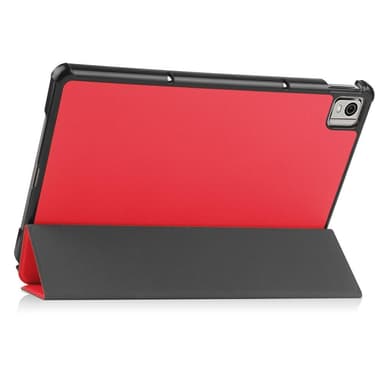 Nokia T21 Tri-fold Stand Wake/Sleep Cover Tablet-etui - Rød