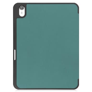 Trifoldet stativetui til iPad 10.9 (2022) Tabletcover Penslot - Grøn