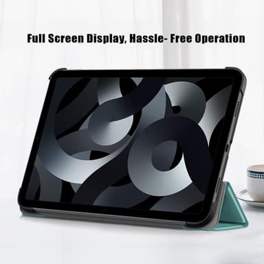 Trifoldet stativetui til iPad 10.9 (2022) Tabletcover - Grøn