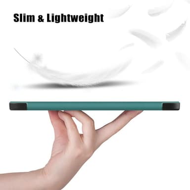 Trifoldet stativetui til iPad 10.9 (2022) Tabletcover - Grøn
