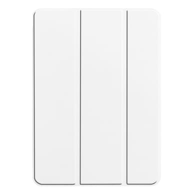 Til iPad Pro 11 (2024) Etui Tre-fold Stativ Tablet Cover - Hvid