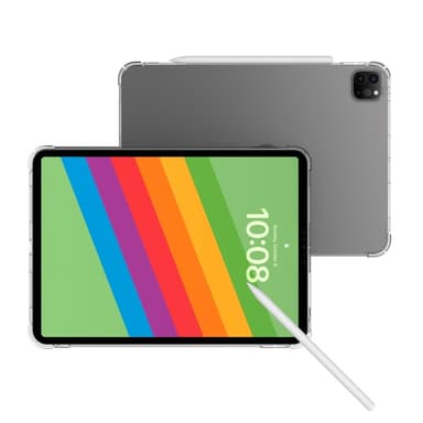Til iPad Pro 13 (2024) Tablet Etui Fire Drop Beskyttelse TPU Bagside Cover