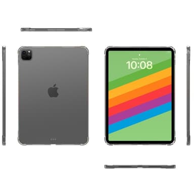 Til iPad Pro 13 (2024) Tablet Etui Fire Drop Beskyttelse TPU Bagside Cover