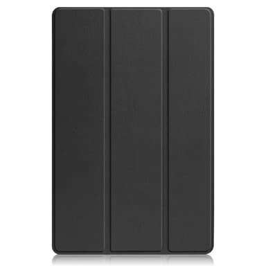 Til Lenovo Tab P12 Pro Tri-fold Stand Tablet-Taske - Sort