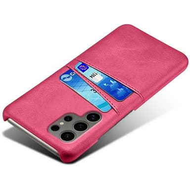 Til Samsung Galaxy S25 Ultra  KSQ PU-læderbelagt skal hårdt etui