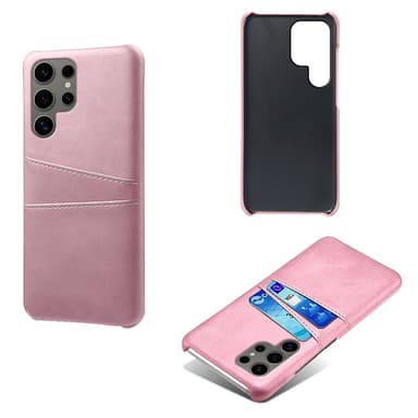 Til Samsung Galaxy S25 Ultra  KSQ PU-læderbelagt skal hårdt etui