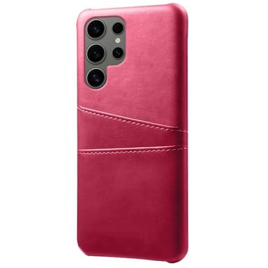Til Samsung Galaxy S25 Ultra  KSQ PU-læderbelagt skal hårdt etui