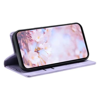Til Samsung Galaxy S25 tegnebogscover Cover Shell Mandala Blomstermønster