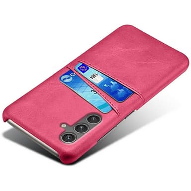 Til Samsung Galaxy S25 KSQ PU-læderbelagt skal hårdt etui