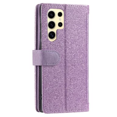 Til Samsung Galaxy S25 Ultra 5G Etui med Lynlåslomme og 9 Kortlommer