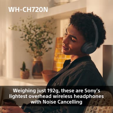 Sony WH-CH720N trådløse around-ear høretelefoner (hvid)