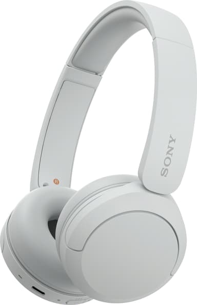 Sony WH-CH520 trådløse on-ear høretelefoner (hvid)
