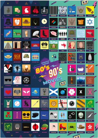 Mad Monkey Top 100 80s & 90s film plakat