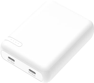 Goji 10.000mAh Mini powerbank (hvid)
