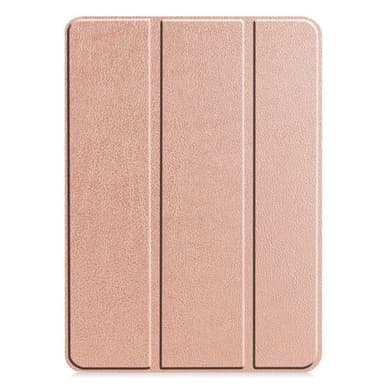 Kunstlædertaske med stativ til iPad 13 (2024) - RoseGold