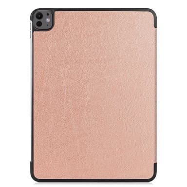 Kunstlædertaske med stativ til iPad 13 (2024) - RoseGold