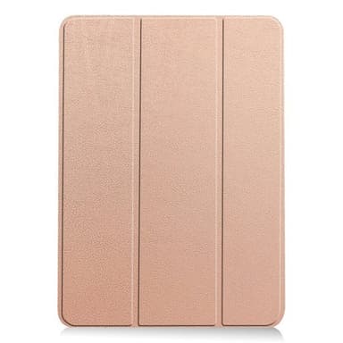 Kunstlædertaske med stativ til iPad Air 13 (2024) - RoseGold