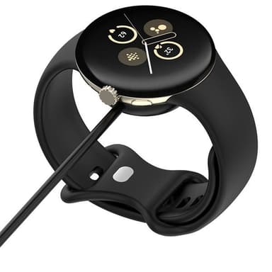 Opladningskabel med USB-A og magnetisk stik til Fitbit Ace LTE og Google Pixel Watch