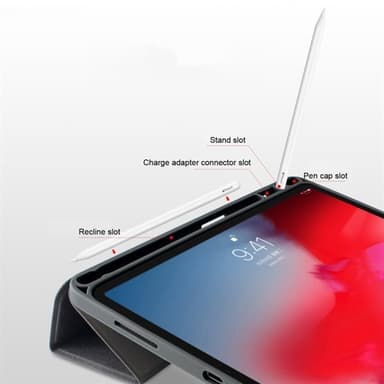 Kunstlæderetui med penneholder til iPad Pro 12,9"" 2018