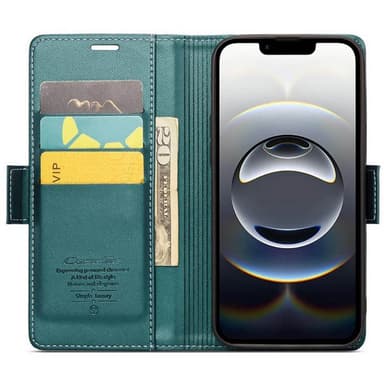 CaseMe mobilcover 023 iPhone 16e - Petrol