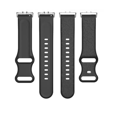 Silikonestrop til Samsung Galaxy Fit3 Sort