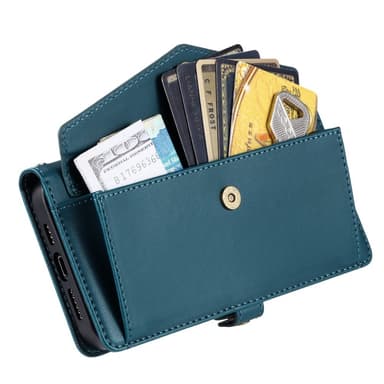 SKALO Samsung A36 5G PU-Læder Envelope Flip Cover - Grøn