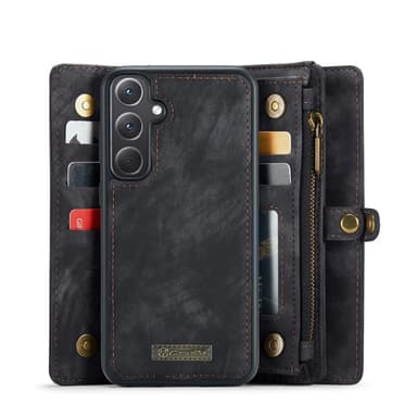 CaseMe Samsung A36 5G 008 BIg Wallet 2in1 Magnet Flip Cover - Sort