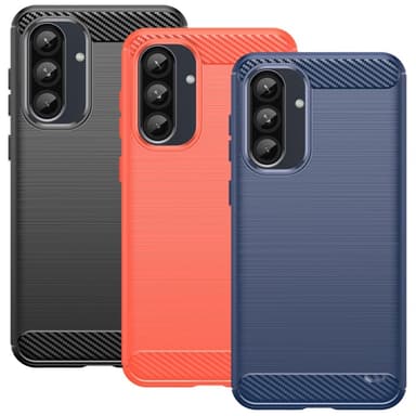 SKALO Samsung A36 5G Armor Carbon Cover - Sort