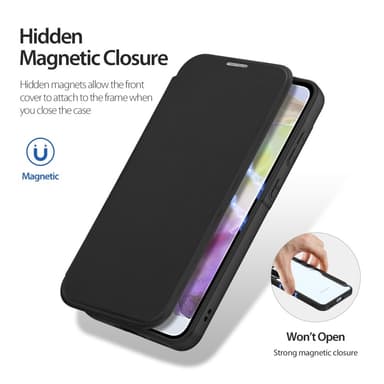 DUX DUCIS Samsung A56 5G Skin X Pro Flip Cover - Sort