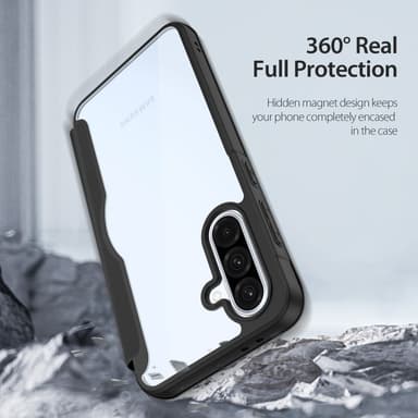 DUX DUCIS Samsung A56 5G Skin X Pro Flip Cover - Sort