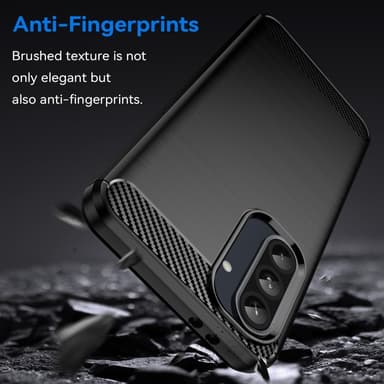 SKALO Samsung A36 5G Armor Carbon Cover - Sort