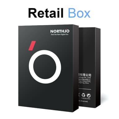 SKALO Samsung A26 5G NORTHJO Kamerabeskyttelse Metalring - Sort